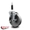 Service Caster 5'' Semi Steel Swivel 7/8'' Expanding Stem Caster with Brake SCC-EX20S514-SSS-TLB-78 - alternate 4